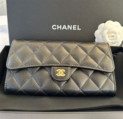 chanel classic flap wallet australia|Chanel long wallet price.